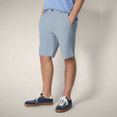 Herren-Slim-Shorts Aloys in Rain Grey - FYI | Save The Duck