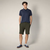 Shorts uomo Aloys verde serpente - FYI - Smartleisure Clothing | Save The Duck