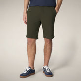 Short slim vert serpent pour homme - FYI | Save The Duck