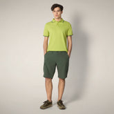 Shorts cargo uomo Oran verde timo - OMW - Smartleisure Man - OMW | Save The Duck