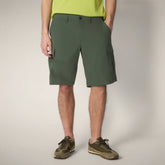 Shorts cargo uomo Oran verde timo - OMW | Save The Duck