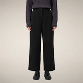 Pantaloni chino donna Gita neri | Save The Duck