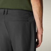 Pantaloni uomo Steve L.32 nero - Smartleisure Clothing | Save The Duck
