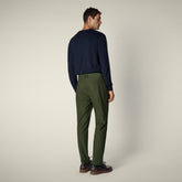 Pantaloni uomo Steve L.32 verde bosco - Smartleisure Clothing | Save The Duck