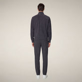 Herren-Slim-Chino Steve L.32 in Blau-Schwarz - FYI | Save The Duck