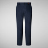 Man's trousers Colt in navy blue | Save The Duck