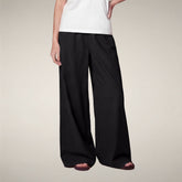 Women's Wide Pants Yenna in Black - Omw | Save The Duck