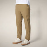 Pantaloni slim uomo Corbin L.32 marrone khaki - ASAP | Save The Duck