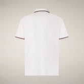 Polo Hari blanc cassé pour homme - New in Man SS26 | Save The Duck