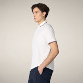 Polo uomo Hari bianco | Save The Duck