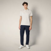 Polo Hari beige clair pour homme - New in Man SS26 | Save The Duck