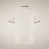 Polo Hari beige clair pour homme - New in Man SS26 | Save The Duck