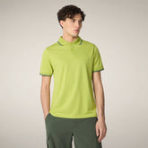 Polo uomo Hari verde lime | Save The Duck