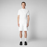 Polo shirt Man Orio blanc - Homme | Save The Duck