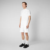 Polo shirt Man Orio in weiss - Herren Shirts | Save The Duck