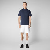 Polo shirt Man Orio in Navy blue - Athleisure Man | Save The Duck