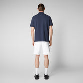 Polo shirt Man Orio in Navy blue - Man's Shirts & Sweatshirts | Save The Duck