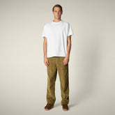 T-shirt uomo Bram bianco ottico - Smartleisure Clothing | Save The Duck