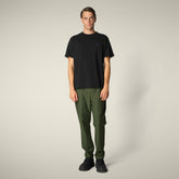 T-shirt uomo Bram nero - Smartleisure Clothing | Save The Duck