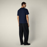 T-shirt uomo Bram blu navy - Smartleisure Clothing | Save The Duck