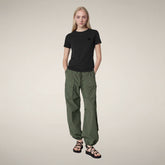 T-shirt Annabeth noir pour femme - Smartleisure - FYI Woman | Save The Duck