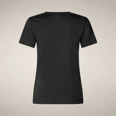 T-shirt Annabeth noir pour femme - Smartleisure - FYI Woman | Save The Duck