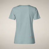 T-shirt Annabeth bleu des îles pour femme - Smartleisure - FYI Woman | Save The Duck