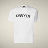 T-shirt uomo Lucan bianco ottico - Smartleisure Clothing | Save The Duck