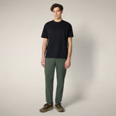 T-shirt Gabe noir pour homme - New in Man SS26 | Save The Duck