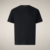 T-shirt Gabe noir pour homme - New in Man SS26 | Save The Duck