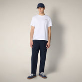 T-shirt Abram blanc pour homme - New in Man SS26 | Save The Duck