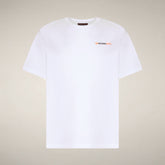 T-shirt Abram blanc pour homme - New in Man SS26 | Save The Duck