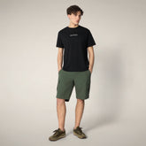T-shirt uomo Bern nero - Smartleisure Clothing | Save The Duck