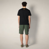 T-shirt uomo Bern nero - Smartleisure Clothing | Save The Duck