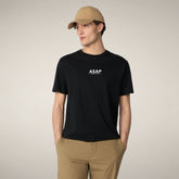 T-shirt uomo Elden nero | Save The Duck