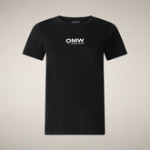 Women's T-shirt Baya in Black - OMW - Woman | Save The Duck