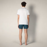 Costume da bagno uomo Ademir stampa ancore - COSTUMI DA BAGNO UOMO | Save The Duck