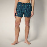 Herren-Badeshorts Ademir mit Anker-Print | Save The Duck