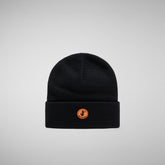Unisex beanie Lou in black - Classic Soul | Save The Duck