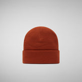 Unisex beanie Lou in maple orange - Classic Soul | Save The Duck