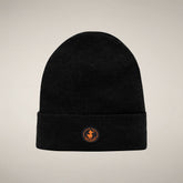 Unisex beanie Lou in black - Collection Icon | Save The Duck