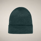 Unisex Beanie Lou in Nori Green - Collection Icon | Save The Duck