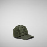 Unisex baseball cap Everette in pine green - Cappelli | Save The Duck
