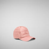 Unisex baseball cap Everette in cheeks pink | Save The Duck