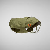 Rex dog coat in cactus green elephant grey - Save The Duck x United Pets | Save The Duck