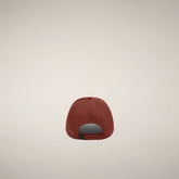Cappellino unisex Cleber rosso terra di Siena - Accessori | Save The Duck