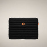 Unisex-PC-Case Vesta in Schwarz | Save The Duck