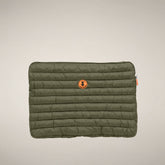 Unisex-PC-Case Vesta in Olivgrün | Save The Duck
