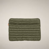 Unisex-PC-Case Vesta in Olivgrün | Save The Duck