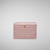 Unisex laptop holder Titania in misty rose | Save The Duck